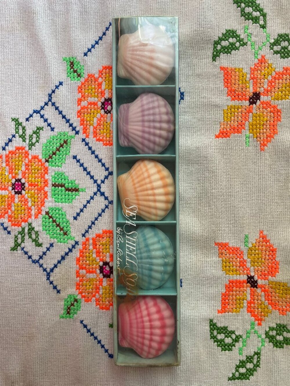 Vintage Scented Sea Shell Soaps